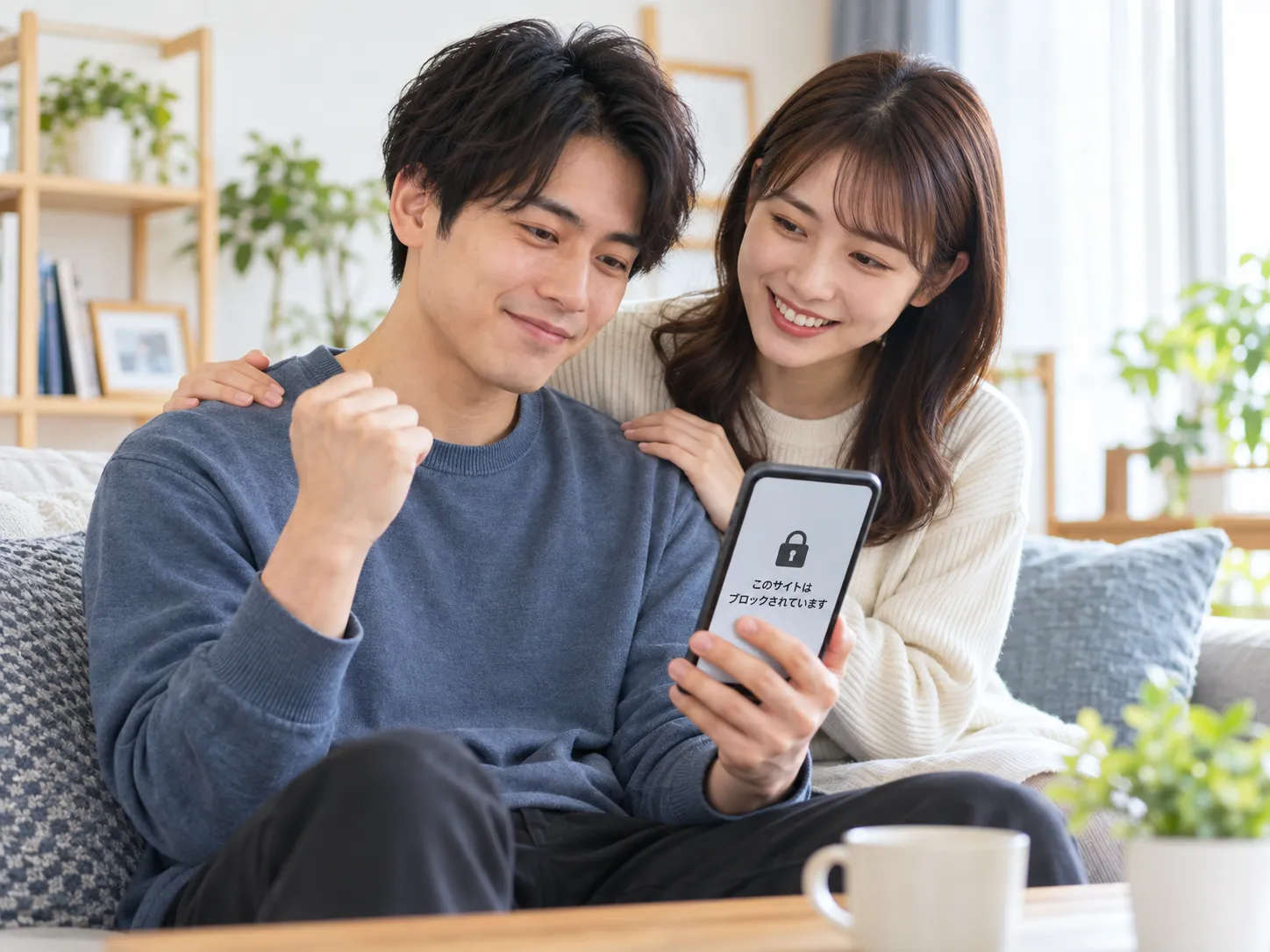 NextMeの制限をサポーターと一緒に確認するイメージ